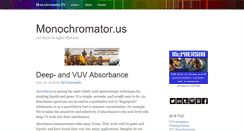 Desktop Screenshot of monochromator.us